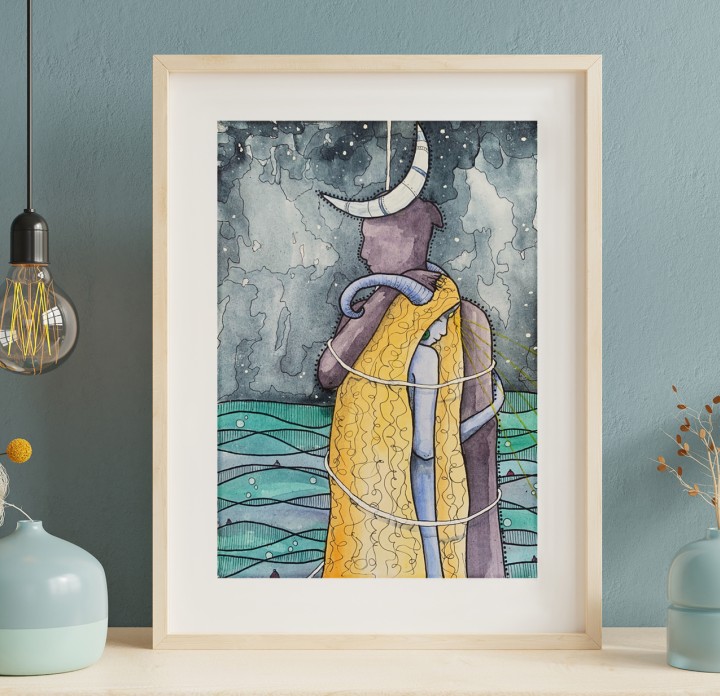 APKABINIMAS, 32x42cm