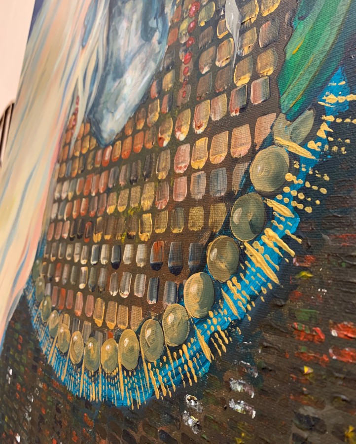 PATI SAU, 70X100cm