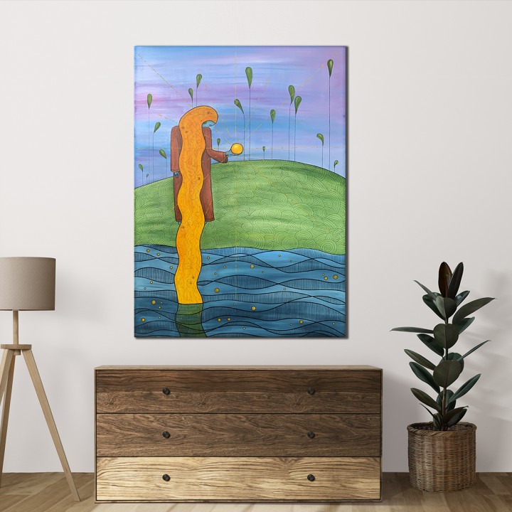 SUPERGALIA, 70x100cm