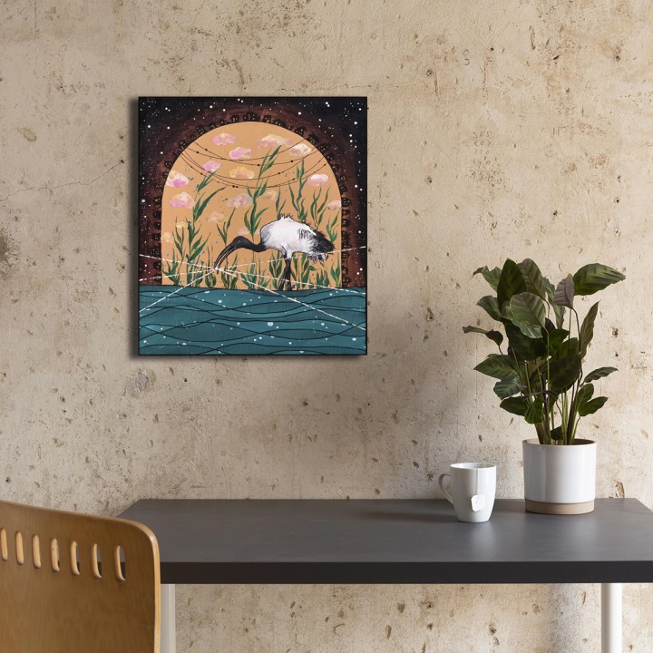 Šventasis IBIS, 50x60cm