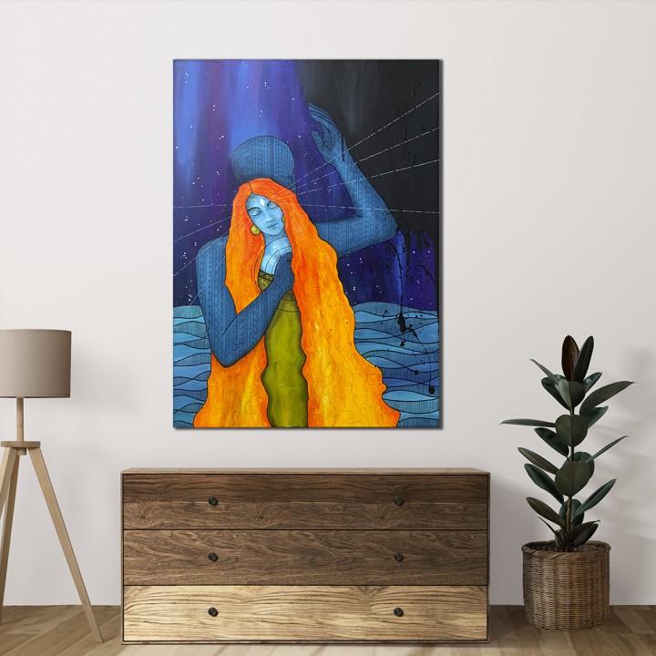 THE POWER OF A HUG, 70x100cm