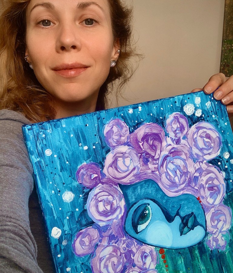 TEARS LEFT BEHIND,  20x30
