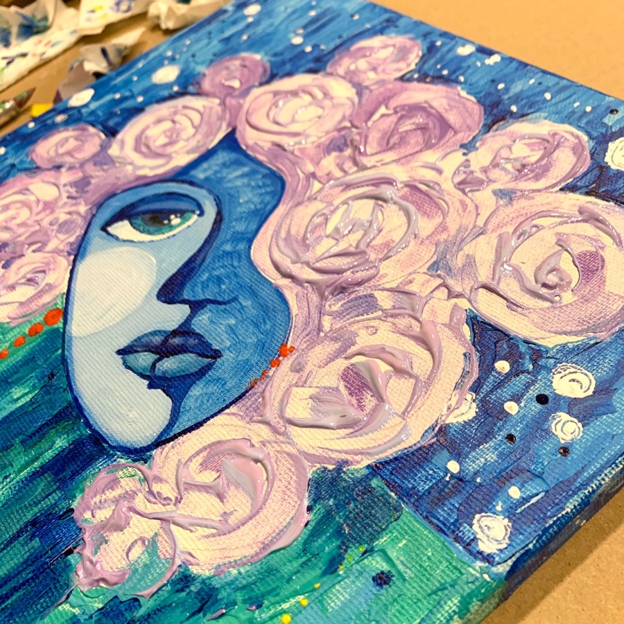 TEARS LEFT BEHIND,  20x30