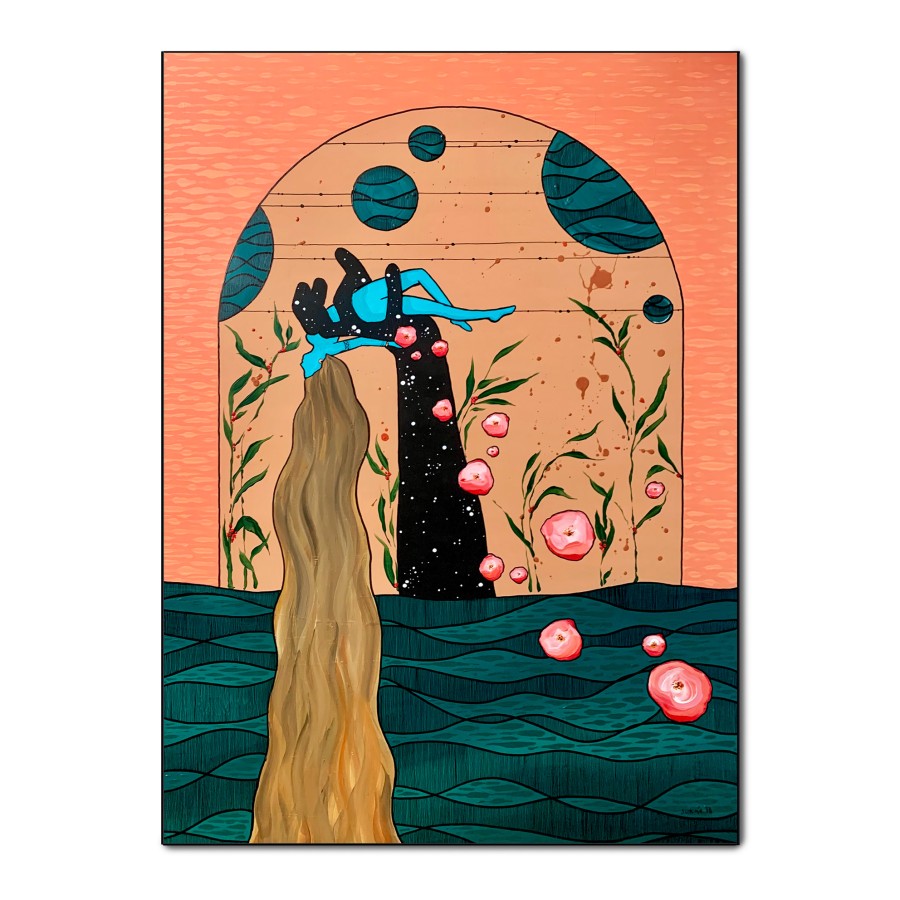 SAVED, 70x100cm