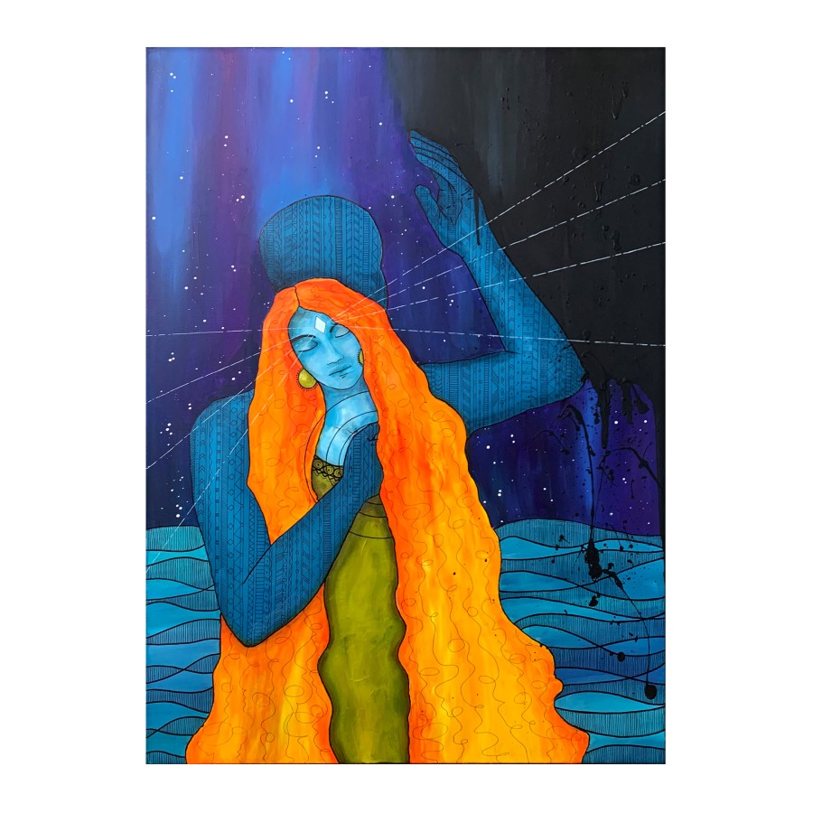 THE POWER OF A HUG, 70x100cm